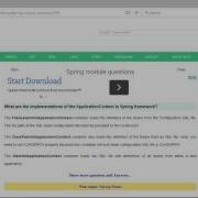 What Are The Implementations Of The ApplicationContext In Spring Framework Javapedia Net
