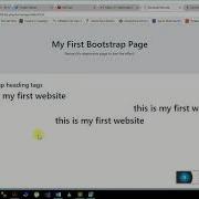 Bootstrap Text Float