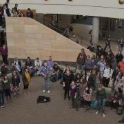 Carlson School Of Management Flash Mob Deck The Halls