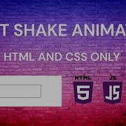 CSS Input Shake Animation Tutorial Css Validation Free Web Tutorials