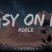 Adele Easy On Me Lyrics 4K Lyric Video