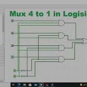 4 To 1 Mux In Logisim 4 To 1 Multiplexer In Logisim Simulation Of 4 To 1 Mux In Logisim