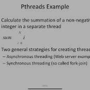 Chapter 4 05 Thread Libraries And Pthreads