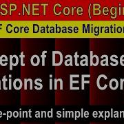 Concept Of Database Migration EF Core Database Migrations 2 Min