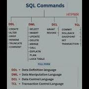 DDL DML DCL TCL All Are SQL Commands High Tech PM Raja