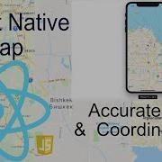React Native Map With Accurate Location And Pin