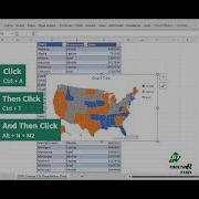Interactive Map Visualization Dynamic Charting In Excel Part 1