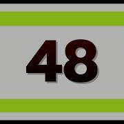 48 Seconds Countdown Timer With Sound Effect COLOR 4K HD 1080