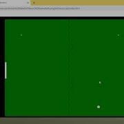 Simple Table Tennis Game Using JavaScript