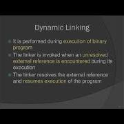 LINKING AND RELOCATION MPMC
