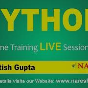 PYTHON Demo Session 2 9 15 AM IST By Mr Satish Gupta 31st March 2020