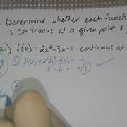 PreCalc Continuous Functions 1 3A