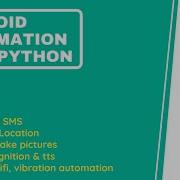 Android Automation Using Python Sl4a Scripting Androidhelper Pyguru