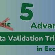 5 Advanced DATA VALIDATION TRICKS In Excel With Examples
