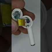 How To Reconnect AirPods Wire Ytshorts Shorts Reconnected Airpods Dol Doorlearn Repair Howto