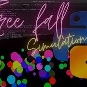 Python Tutorial On Free Fall Simulation