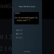 Give Output For The Python Code 24 Python Pythoncoding Pythonquiz Pythoninterviewquestions