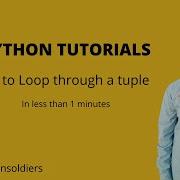 How To Loop Through A Tuple In Python Tutorial Shorts Python Tutorials Loop
