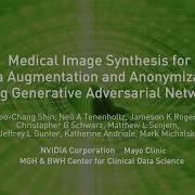 Research At NVIDIA Medical Image Synthesis For Data Augmentation And Anonymization Using GANs