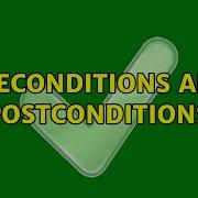 Preconditions And Postconditions 2 Solutions