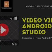 VideoView Android Studio Tutorial Java TechnoGeek