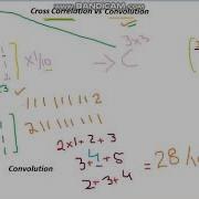 Cross Correlation Vs Convolution 2