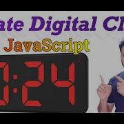 How To Create Digital Clock Using HTML CSS JavaScript Js Project For Beginners In Hindi