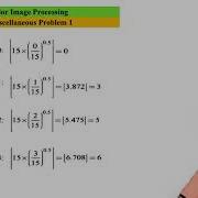 Color Image Processing Miscellaneous Problem 1 Color Image Processing Image Processing
