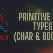 Primitive Data Types Boolean And Char