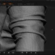 ZBrush Detailing Clothes Select Polygroups By UV NoiseMaker