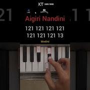 Aigiri Nandini Piano Aigirinandini Pianotutorial Shorts