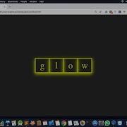 Glowing Text Effect Pure CSS