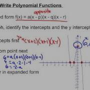 5 9 Write Polynomial Functions
