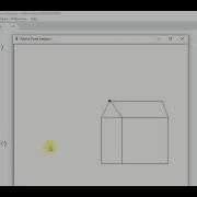Python 3 Turtle Programming To Create House Diagram