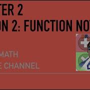 Chapter 2 Lesson 2 Function Notation Exercise 3