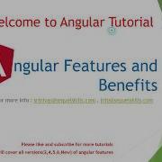 Angular 7 Tutorial 3 Features And Benefits