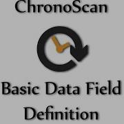 Basic Data Field Definition On ChronoScan