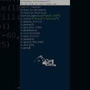 Draw Smiley Face In Python Turtle Module