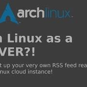 Arch Linux As A Server Setting Up Tiny Tiny RSS On A Cloud Instance
