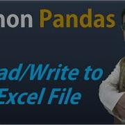 Python Pandas Tutorials 9 Read Write Excel File Working With Excel Files Read Excel To Excel