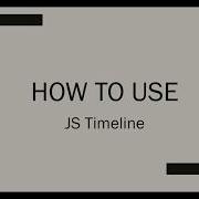 Using JS Timeline For Students