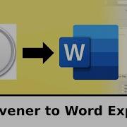 Scrivener To Word Export