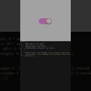 Cute Switch Button Programming Coding Css Htmlcss Shorts Trending Html Animation Design
