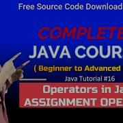 Assignment Operators In Java Type Casting With Example HINDI