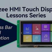 Wizee HMI Display Lesson 3 Software Progress Bar Control Application