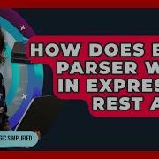 How Does Body Parser Work In Express Js REST APIs Server Logic Simplified