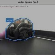 Instance Segmentation On A Feed From Vector S Camera