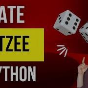 How To Program Yahtzee In Python
