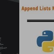 Learn Python Programming 10 Append Lists Method In Python