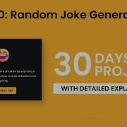 Day 10 Random Joke Generator 30 Days 30 Javascript Projects Step By Step Tutorial